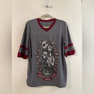 The Nightmare Before Christmas Disney Sporty Style Tee